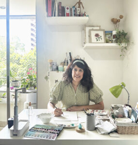 ADRIANA SAAVEDRA ILUSTRADORA ACUARELA