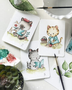 dibujemos gattitos para ayudar 2