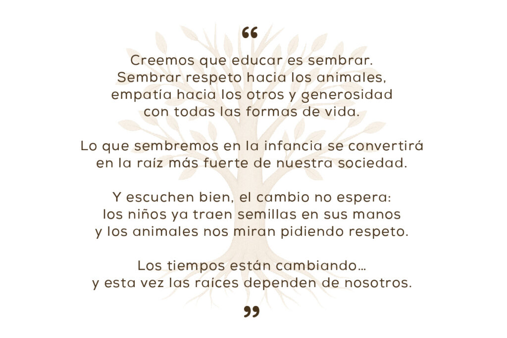 MANIFIESTO RAICES PROYECTO EDUCATIVO CATSCABEL