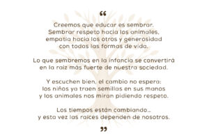 MANIFIESTO RAICES PROYECTO EDUCATIVO CATSCABEL