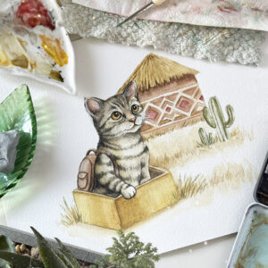 dibujar para ayudar catscabel