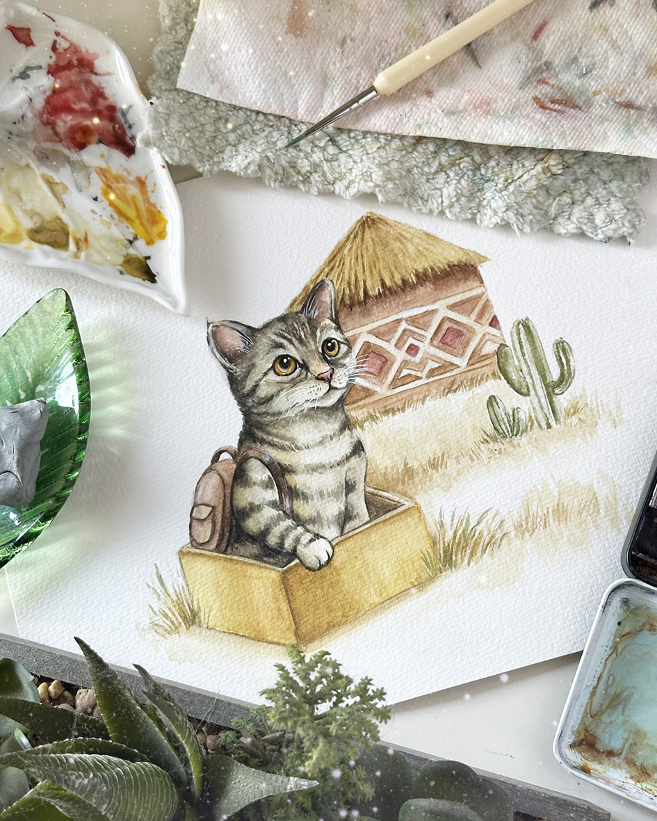 dibujar para ayudar catscabel